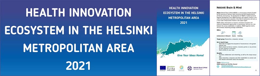 Helsinki health ecosystem guide by Helsinki Brain Mind