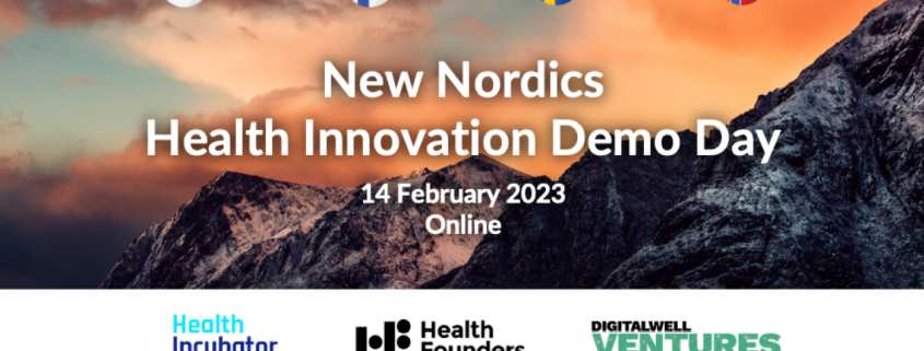 New Nordics Health Innovation Demo Day banner