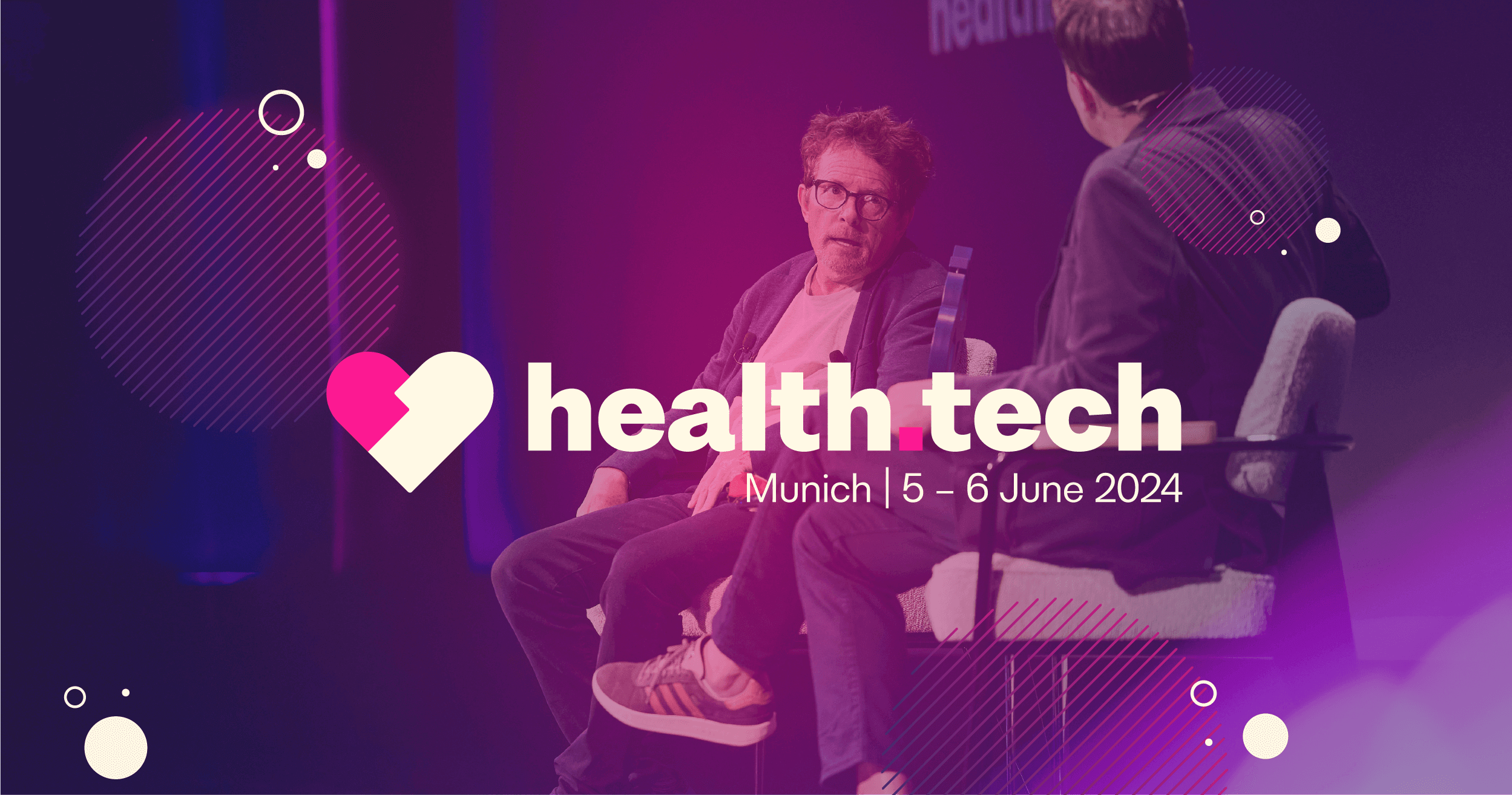 Banner of the health.tech conference 2024