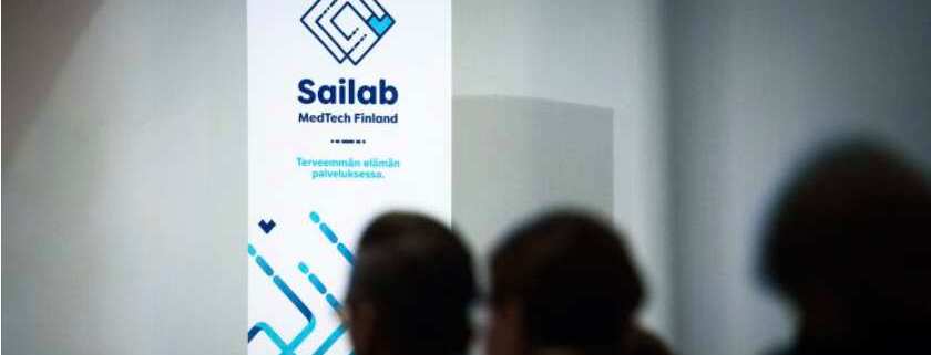 People at the event organised by Sailab - Medtech Finland