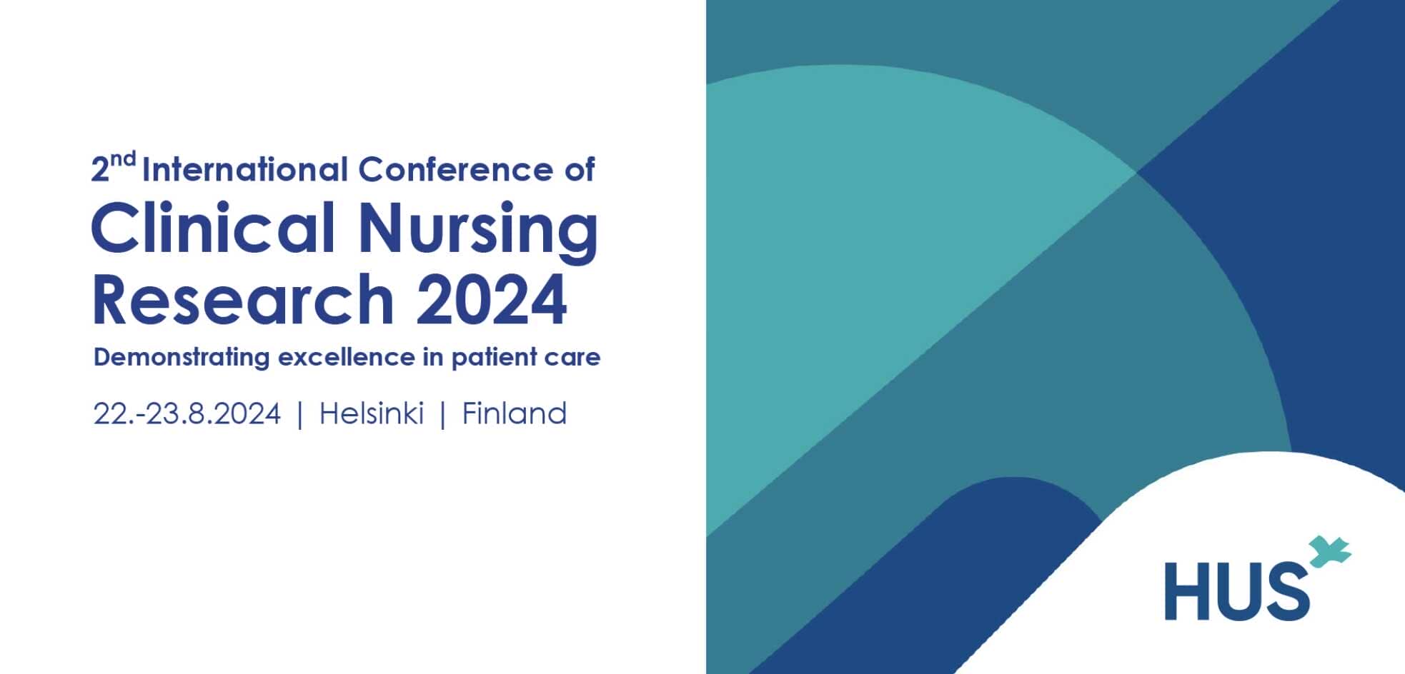 The banner of International Conference of Clinical Nursing Research 2024